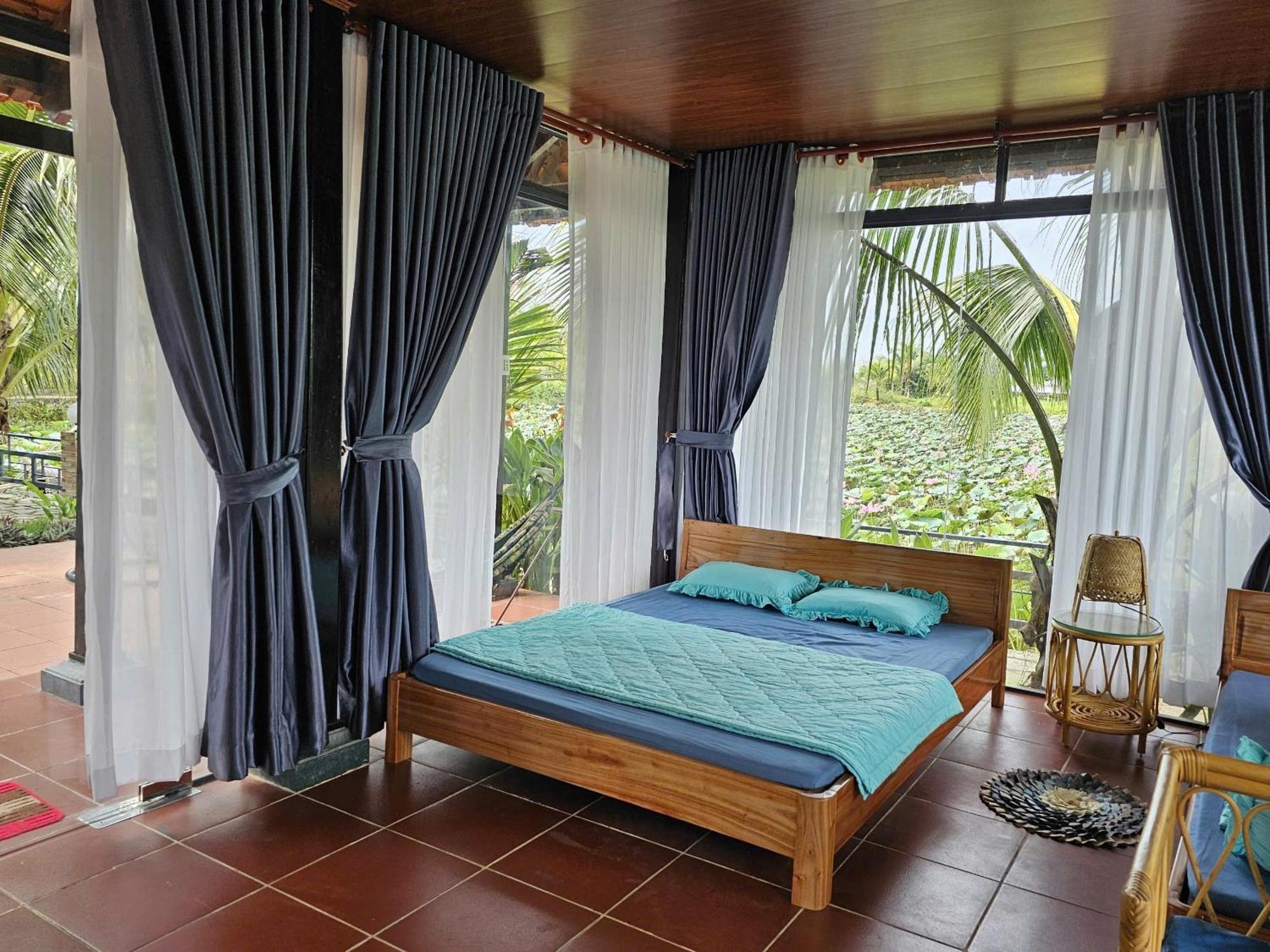 Phu Dien Homestay Cat Tien Luaran gambar